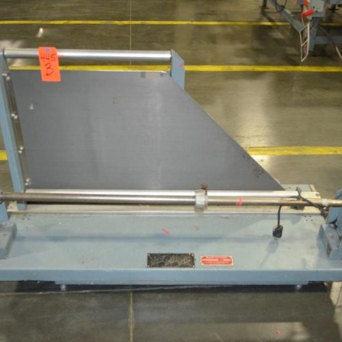 Shanklin Model F0392 Single Roll Center Folder For Flat Film