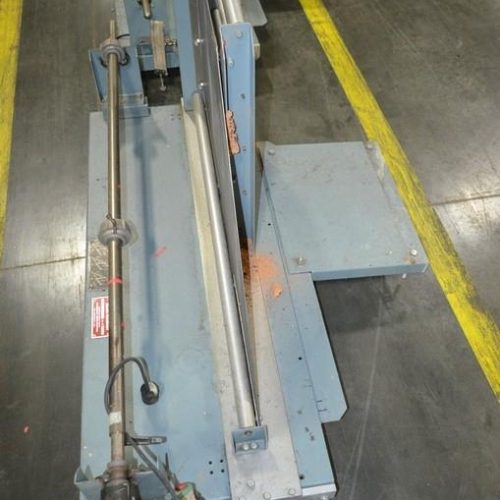 Shanklin Model F0392 Single Roll Center Folder For Flat Film