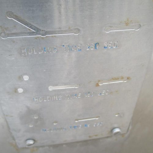 Stork Vertical S/S Helical Coiled Tube in Tube Sterilizing Heat Exchanger