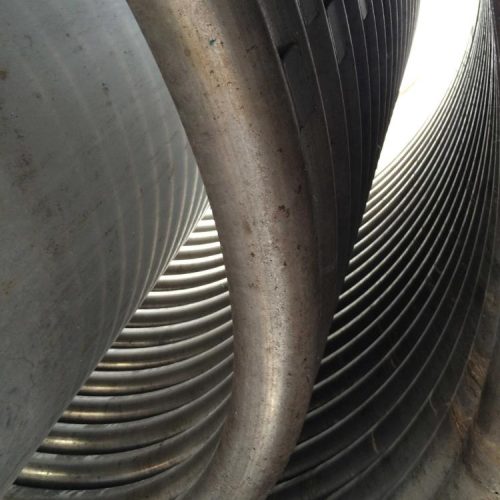 Stork Vertical S/S Helical Coiled Tube in Tube Sterilizing Heat Exchanger
