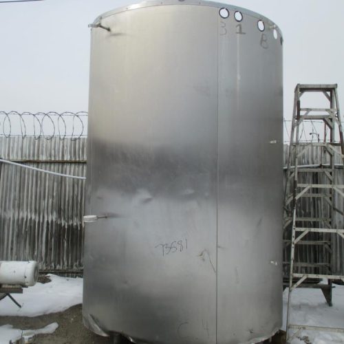 Stork Vertical S/S Helical Coiled Tube in Tube Sterilizing Heat Exchanger