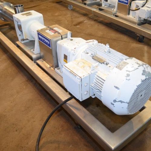 Moyno 6.25in Dia S/S 15 HP 2 Stage Bare Shaft Sanitary Progressive Cavity Pump
