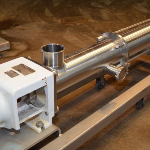 Moyno 6.25in Dia S/S 15 HP 2 Stage Bare Shaft Sanitary Progressive Cavity Pump