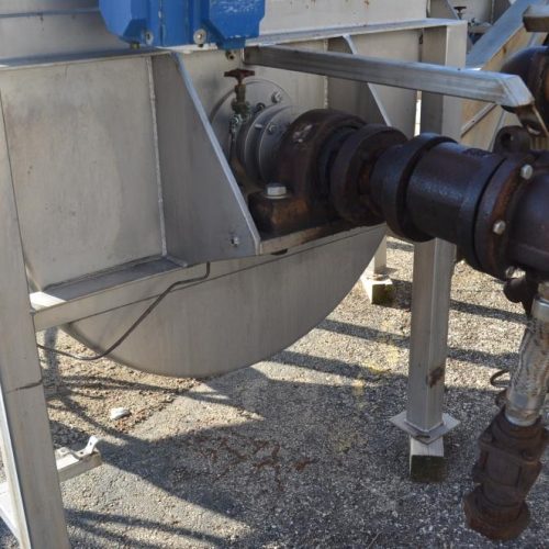 L and A 400 Gallon S/S Rotary Coil Mixer Cooker For Jams and Jellies