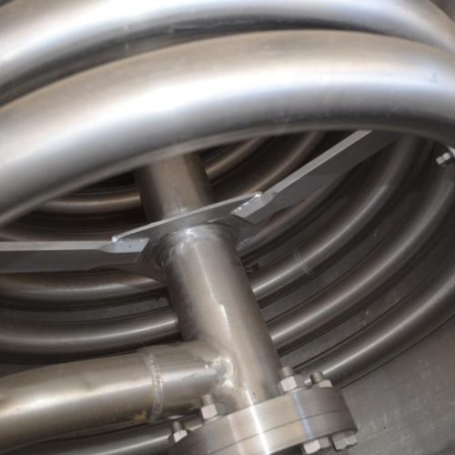 L and A 400 Gallon S/S Rotary Coil Mixer Cooker For Jams and Jellies