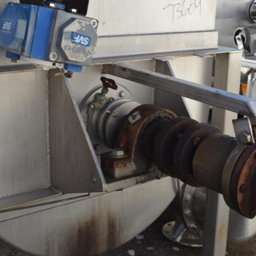 L and A 400 Gallon S/S Rotary Coil Mixer Cooker For Jams and Jellies