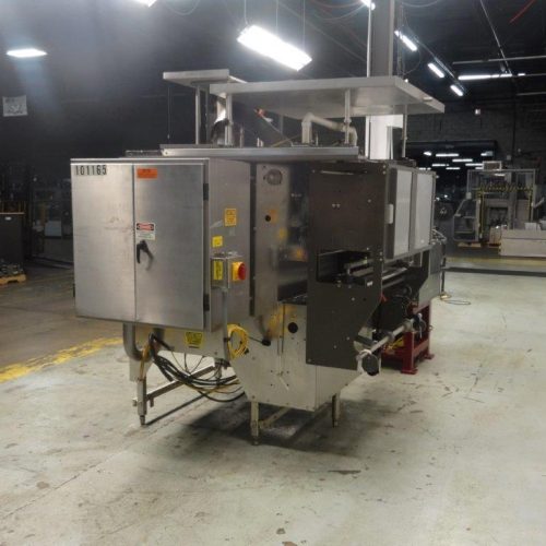 Pacmac Model 9500 Vertical FFS Zipper Slider Bowl Feeder and Zipper Spool