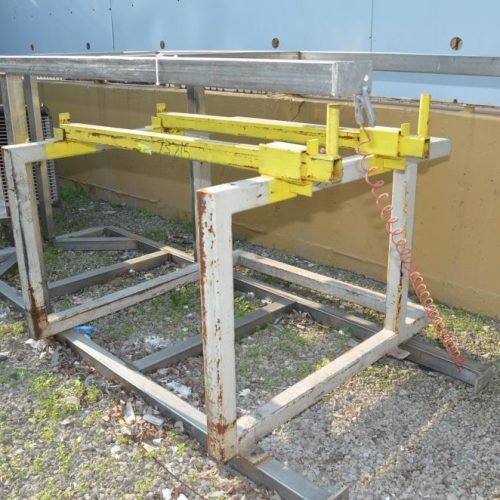 Taylor Products Super Sack Jumbo Bulk Bag Unloader with 1 Ton Chain Hoist