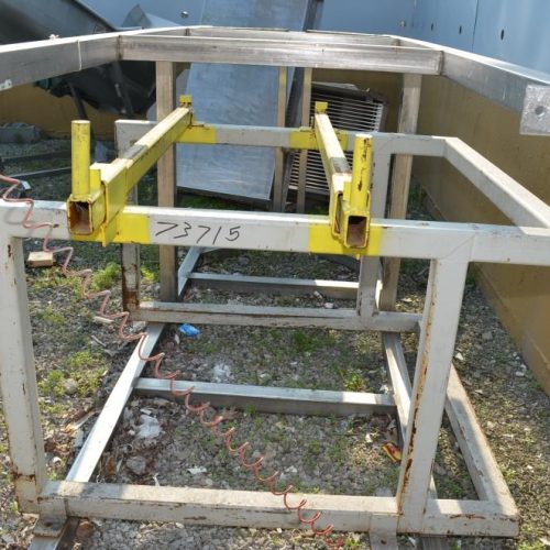 Taylor Products Super Sack Jumbo Bulk Bag Unloader with 1 Ton Chain Hoist