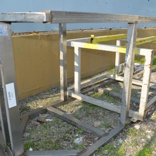 Taylor Products Super Sack Jumbo Bulk Bag Unloader with 1 Ton Chain Hoist