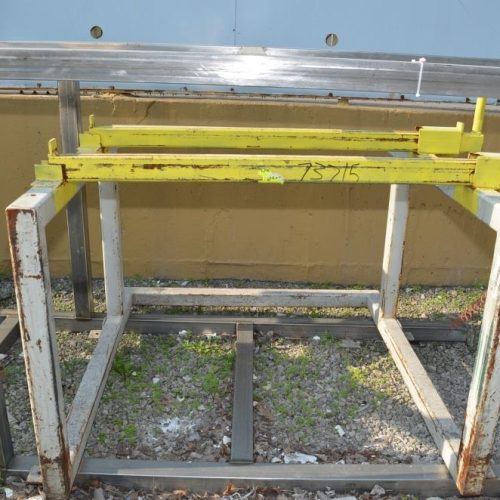 Taylor Products Super Sack Jumbo Bulk Bag Unloader with 1 Ton Chain Hoist