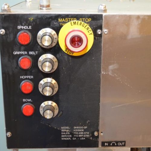 SureKap Model SK6000SP Six Quill Cap Tightener Retorquer C Frame