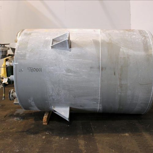 1,800 Gallon Kennedy Tank C/S Vertical Turnine Agitated Mix Tank