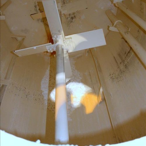 1,800 Gallon Kennedy Tank C/S Vertical Turnine Agitated Mix Tank