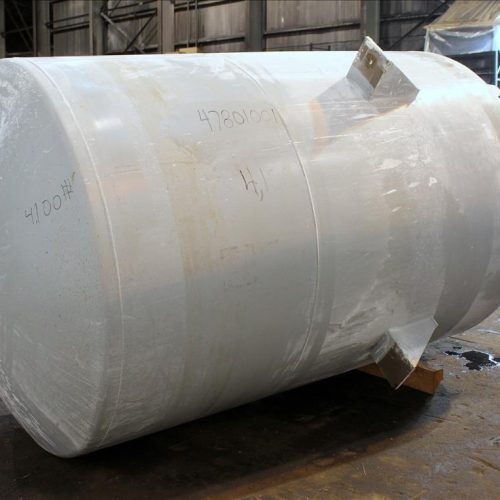 1,800 Gallon Kennedy Tank C/S Vertical Turnine Agitated Mix Tank