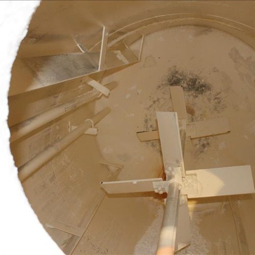 1,800 Gallon Kennedy Tank C/S Vertical Turnine Agitated Mix Tank