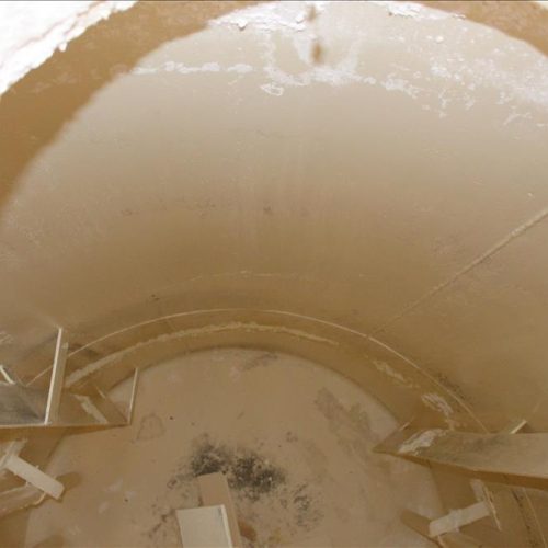 1,800 Gallon Kennedy Tank C/S Vertical Turnine Agitated Mix Tank