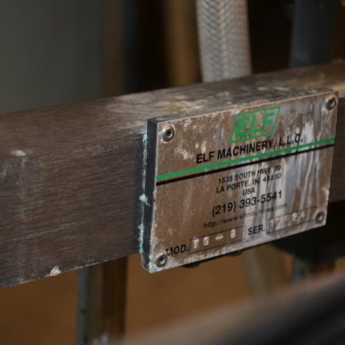 ELF Model TG8 10-Head Max 6 in Centers Inline Pressure Gravity Filler