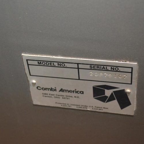 Combi Model DP200 Auto Drop Packer with Oscillating Infeed and E-2500 RH Case Erector