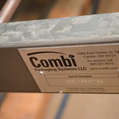 Combi Model DP200 Auto Drop Packer with Oscillating Infeed and E-2500 RH Case Erector