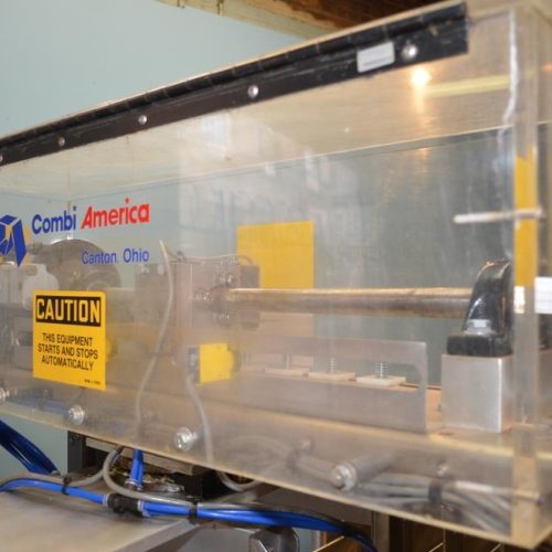 Combi Model DP200 Auto Drop Packer with Oscillating Infeed and E-2500 RH Case Erector