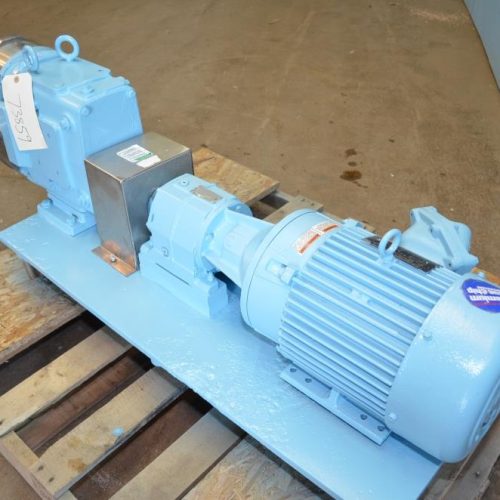 Waukesha Model 060U2 5 HP S/S Positive Displacement Pump