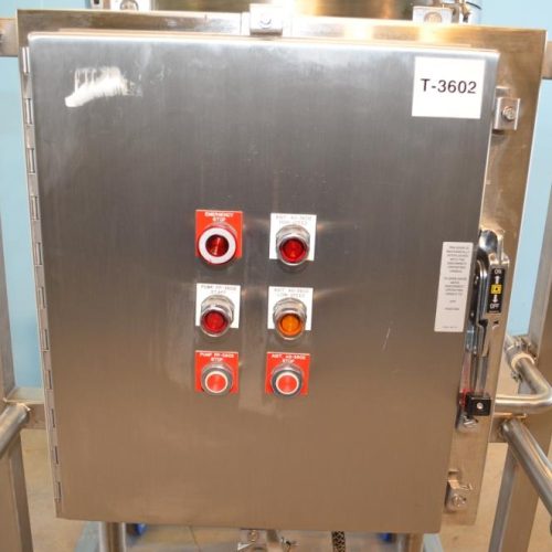 100 Gallon DCI S/S Single Wall Portable Tank with Control Box for Agitator and Pump
