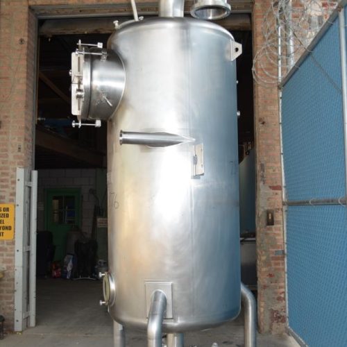 200 Gallon Cherry Burrell Model 30 T316 S/S Flash Cooler Tank
