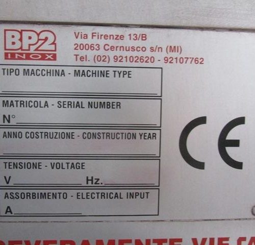 BP2 Inox S/S Hi Speed Powder Mill