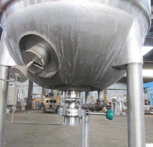 25 Gallon Lee Model 25D12T S/S Triple Motion Vacuum Kettle