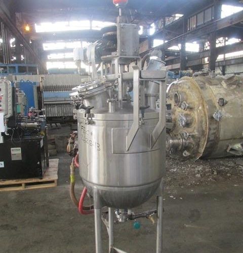 25 Gallon Lee Model 25D12T S/S Triple Motion Vacuum Kettle