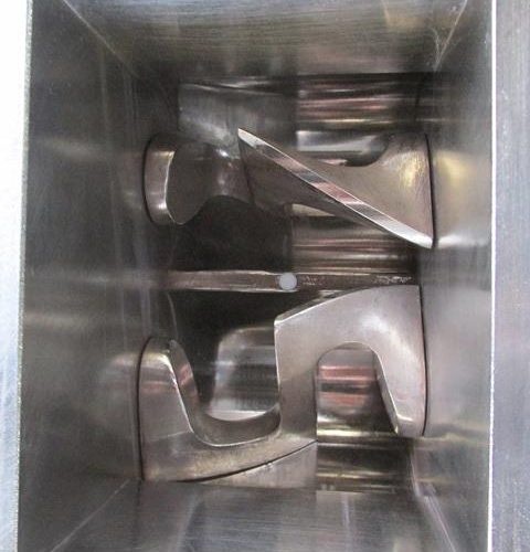 Baker Perkins Model 4AN2 S/S 1 Gallon Tilting Double Arm Sigma Mixer