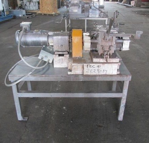 Baker Perkins Model 4AN2 S/S 1 Gallon Tilting Double Arm Sigma Mixer