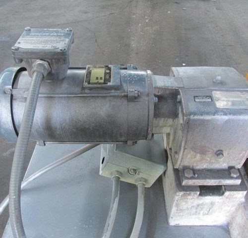 Baker Perkins Model 4AN2 S/S 1 Gallon Tilting Double Arm Sigma Mixer