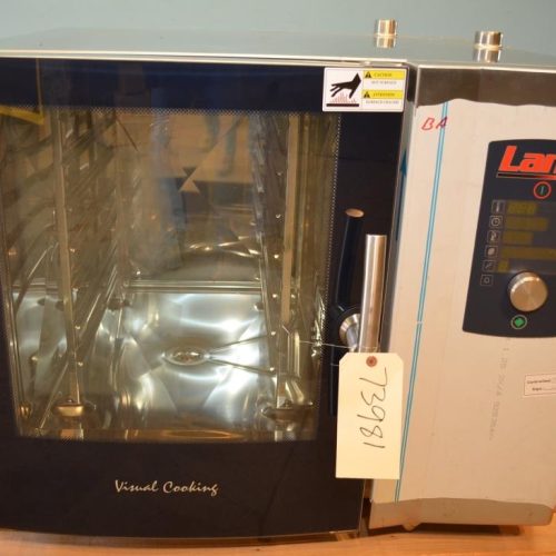 UNUSED Lang C106 (6) Pan S/S Electric Half Size Combi Oven