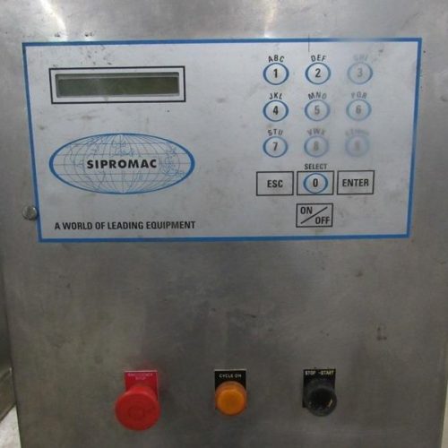 Sipromac Model VT2000 S/S 2,000 lbs Cap Vacuum Massager with Busch Vac pump