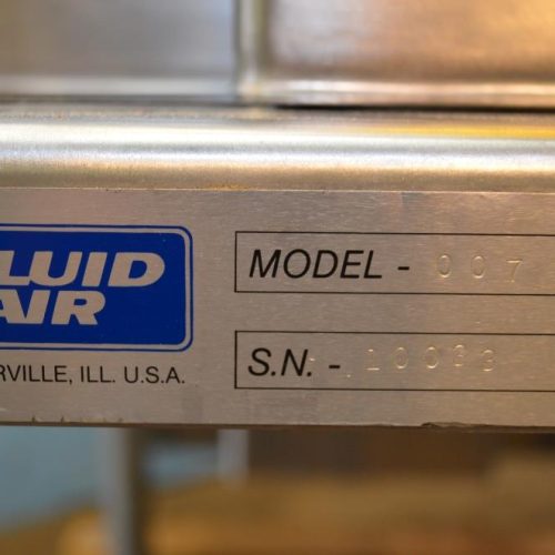 Fluid Air Model 007 S/S 10 HP Hammer Screening Mill