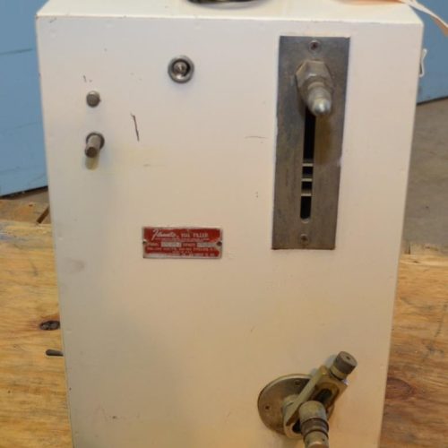 Filamatic Model AB5 Benchtop Semi-Automatic Single Nozzle Piston Filler