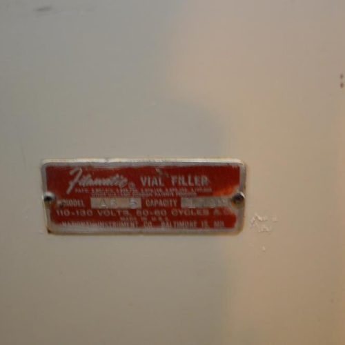 Filamatic Model AB5 Benchtop Semi-Automatic Single Nozzle Piston Filler