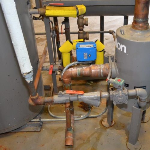 Fulton Model ICS010A Gas Fired Steam 335,000 BTU Skid Mounted Boiler