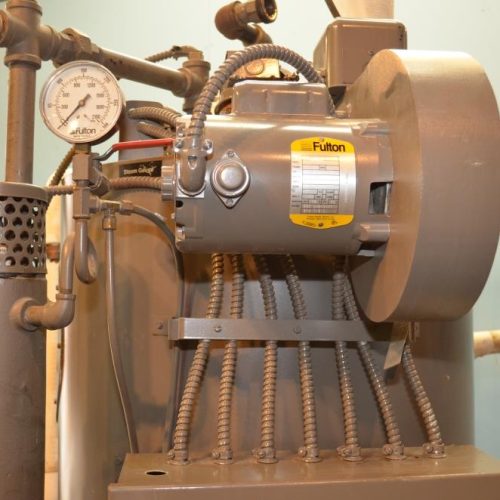 Fulton Model ICS010A Gas Fired Steam 335,000 BTU Skid Mounted Boiler