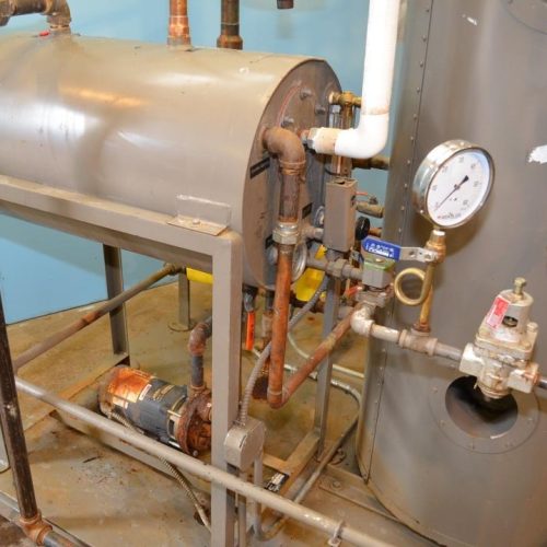 Fulton Model ICS010A Gas Fired Steam 335,000 BTU Skid Mounted Boiler