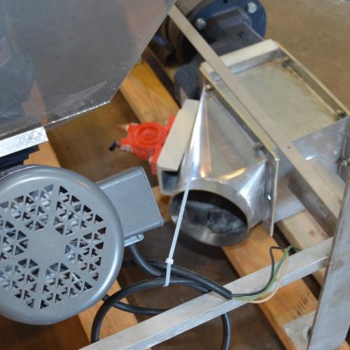 Hapman Series 300 Flexible Screw Conveyor 9 Ft Dis H with Bag Dump and Dust Collector