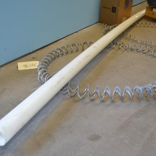 Hapman Series 300 Flexible Screw Conveyor 9 Ft Dis H with Bag Dump and Dust Collector