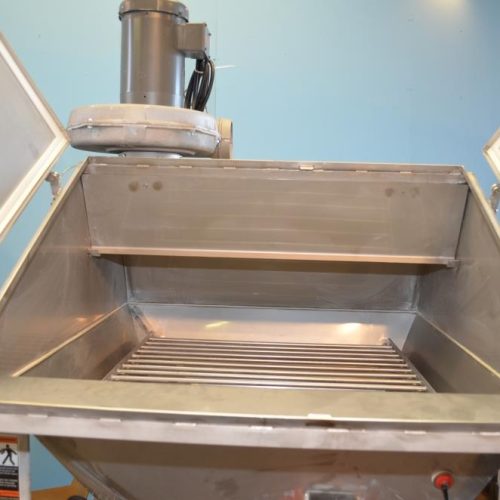 Hapman Series 300 Flexible Screw Conveyor 9 Ft Dis H with Bag Dump and Dust Collector