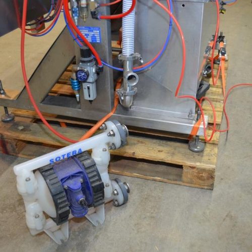 Accutek 60 BPM Liquor or Beer Bottling Line, Rinser, Filler, Plugger, Conveyor, Etc