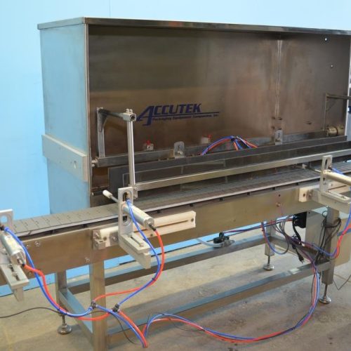 Accutek 60 BPM Liquor or Beer Bottling Line, Rinser, Filler, Plugger, Conveyor, Etc