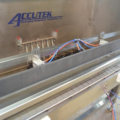 Accutek 60 BPM Liquor or Beer Bottling Line, Rinser, Filler, Plugger, Conveyor, Etc