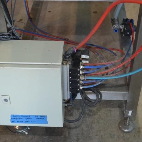 Accutek 60 BPM Liquor or Beer Bottling Line, Rinser, Filler, Plugger, Conveyor, Etc