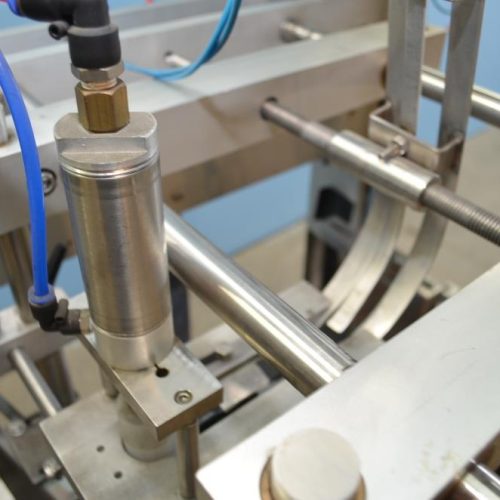 Accutek 60 BPM Liquor or Beer Bottling Line, Rinser, Filler, Plugger, Conveyor, Etc